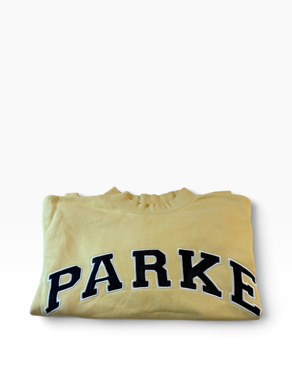 PARKE Cake Batter Varsity Mockneck - Birthday Collection - Size L/XL - Picture 7 of 11